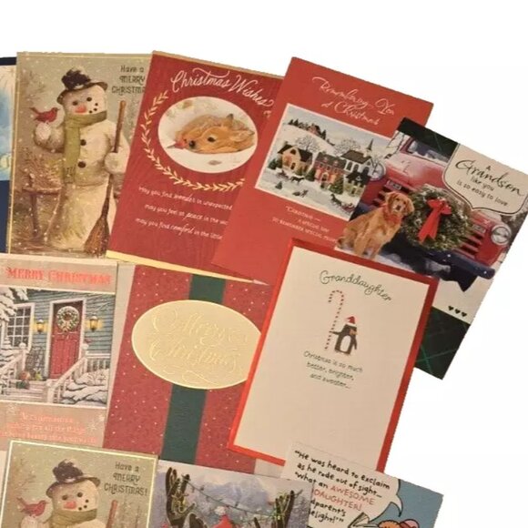 Mixed Lot Hallmark Christmas Cards & Money Cards - 20 Cards w/Envelopes. * NEW * - Picture 3 of 5